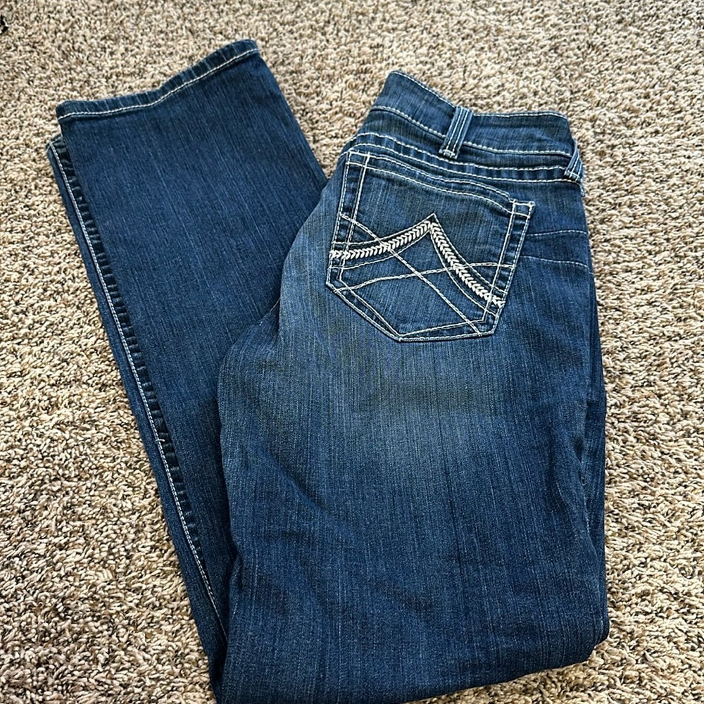 EUC Ariat R.E.A.L. Straight Leg Jean Long